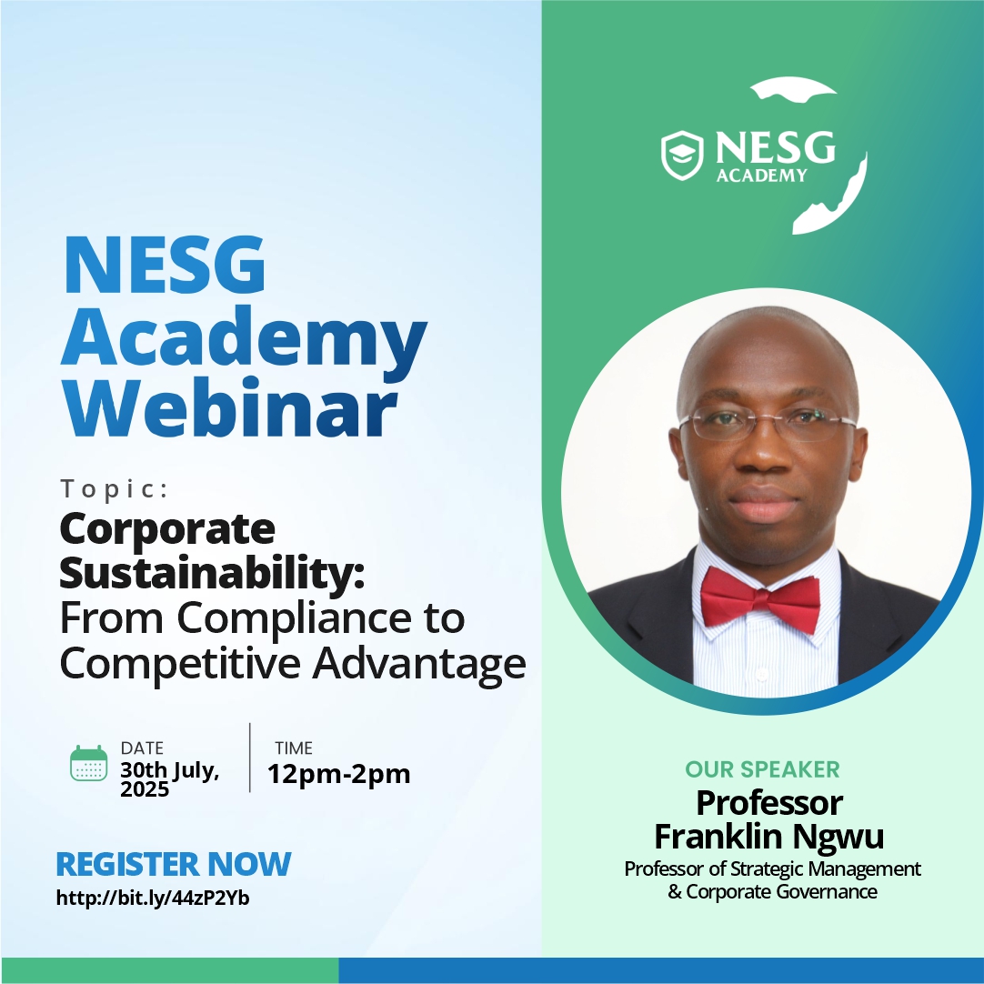 NESG, Think-Tank, NESG Nigeria, The Nigerian Economic Summit Group