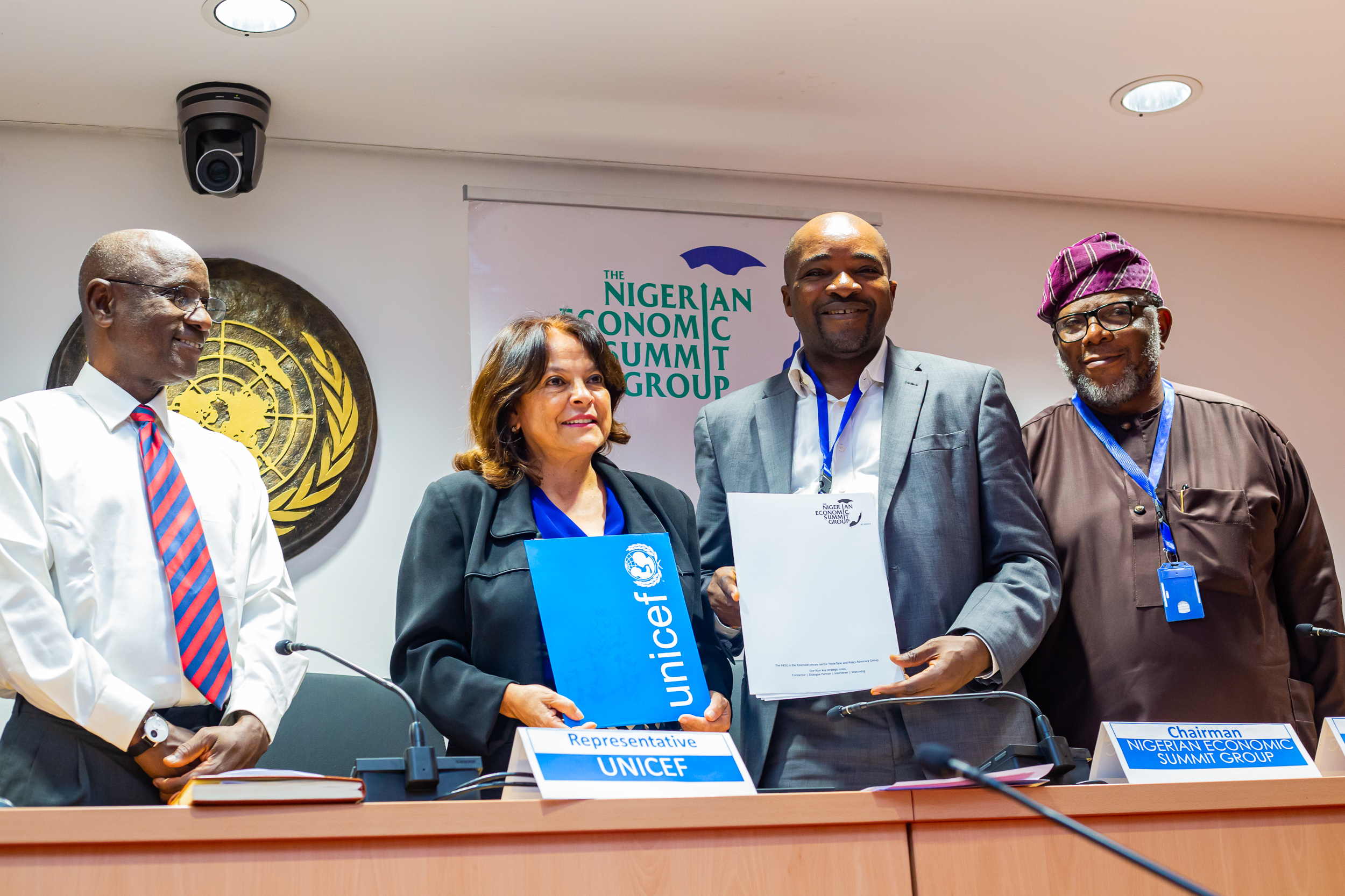 NESG and UNICEF Unite to Tackle Child Poverty and Protect Child Rights in Nigeria with New Partnership