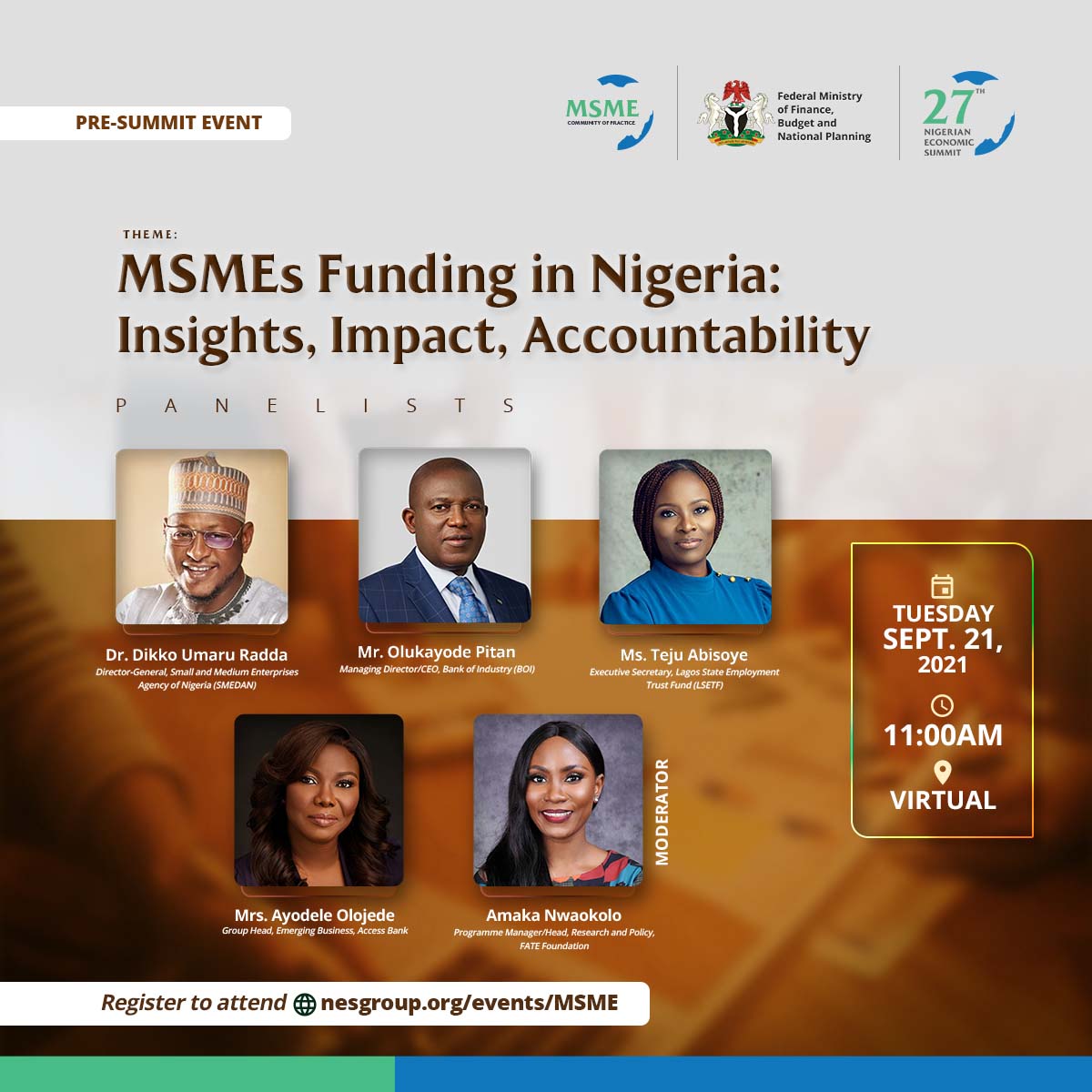 MSME Funding in Nigeria: Insights, Impact, Accountability, The Nigerian Economic Summit Group, The NESG, think-tank, think, tank, nigeria, policy, nesg, africa, number one think in africa, best think in nigeria, the best think tank in africa, top 10 think tanks in nigeria, think tank nigeria, economy, business, PPD, public, private, dialogue, Nigeria, Nigeria PPD, NIGERIA, PPD