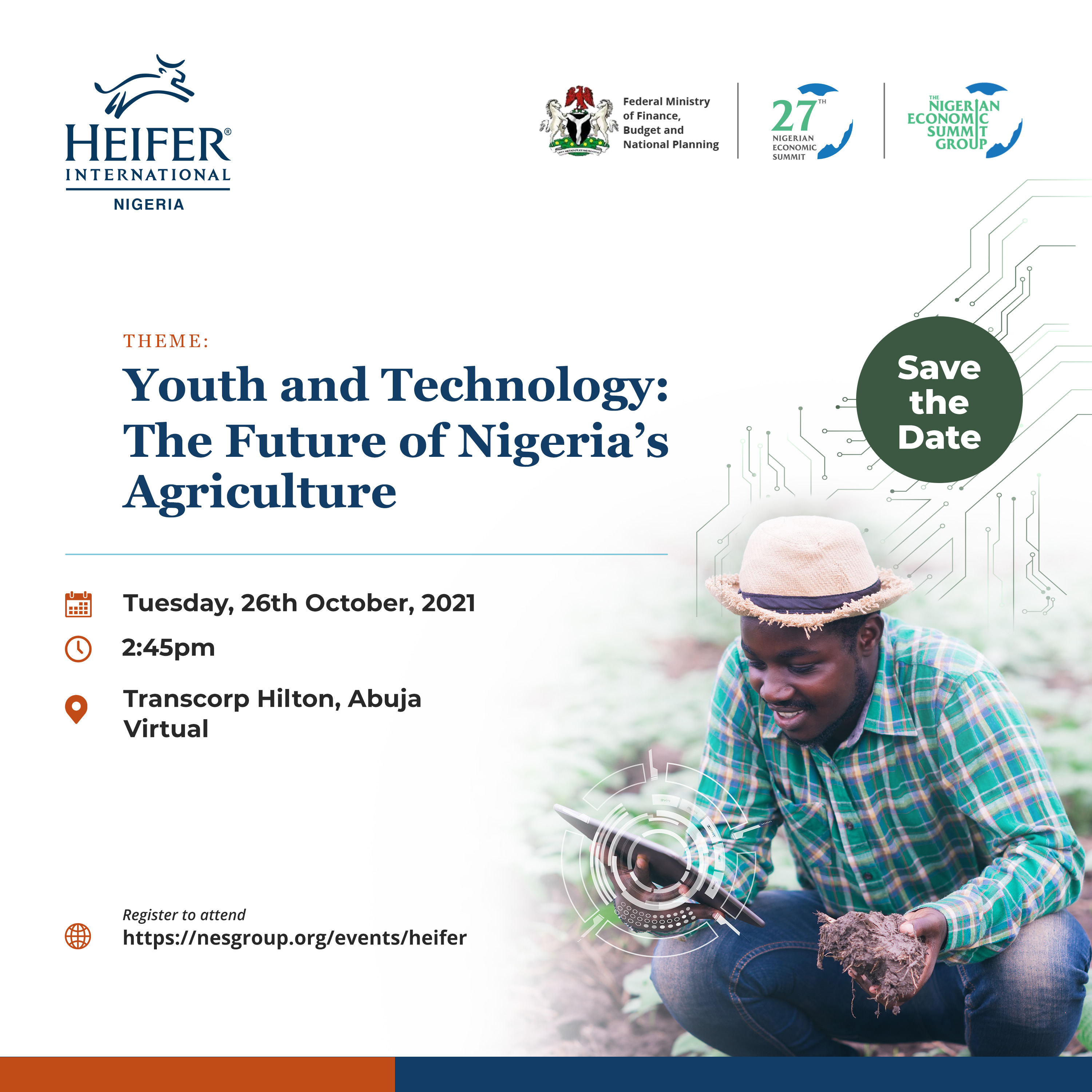 Youth and Technology: The Future of Nigeria's Agriculture, The Nigerian Economic Summit Group, The NESG, think-tank, think, tank, nigeria, policy, nesg, africa, number one think in africa, best think in nigeria, the best think tank in africa, top 10 think tanks in nigeria, think tank nigeria, economy, business, PPD, public, private, dialogue, Nigeria, Nigeria PPD, NIGERIA, PPD