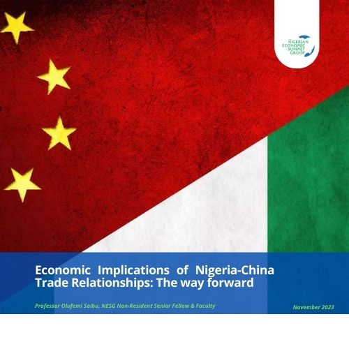 Economic Implications of Nigeria-China Trade Relationships: The way forward