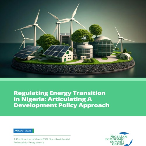 REGULATING ENERGY TRANSITION IN NIGERIA_Articulating A Development Policy Approach
